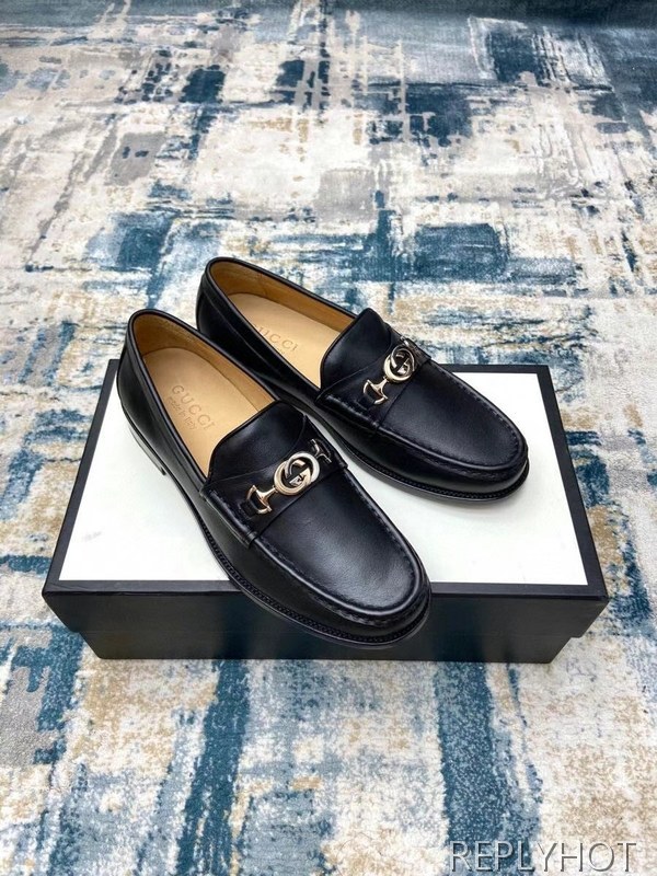 구찌 2021 마몬트로고 페니 로퍼