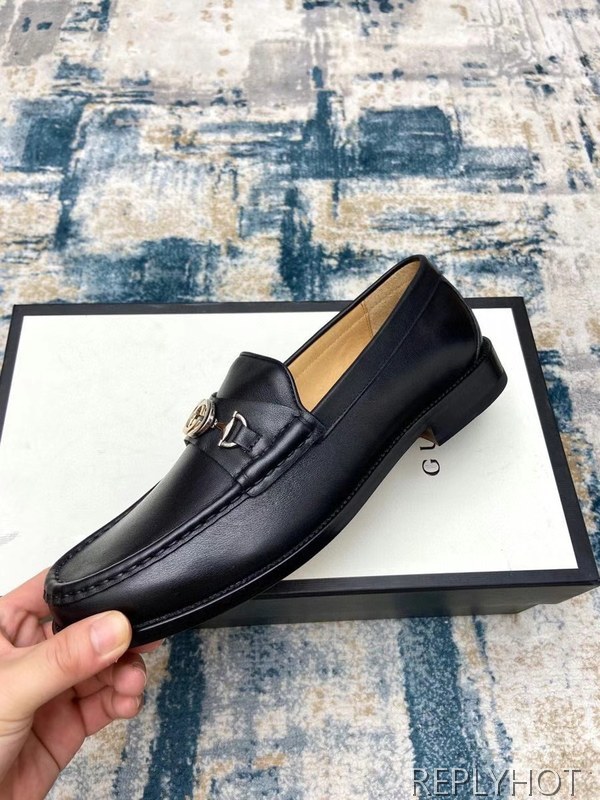 구찌 2021 마몬트로고 페니 로퍼