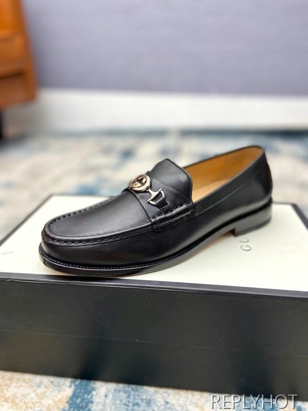 구찌 2021 마몬트로고 페니 로퍼