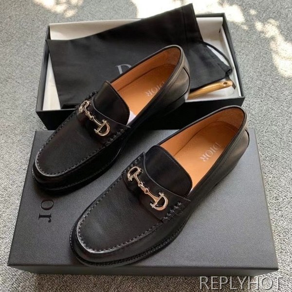 디올 2021 CD 와펜 버클 페니 로퍼