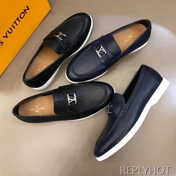 루이비통 2021 LV버클 화이트솔 페니 로퍼