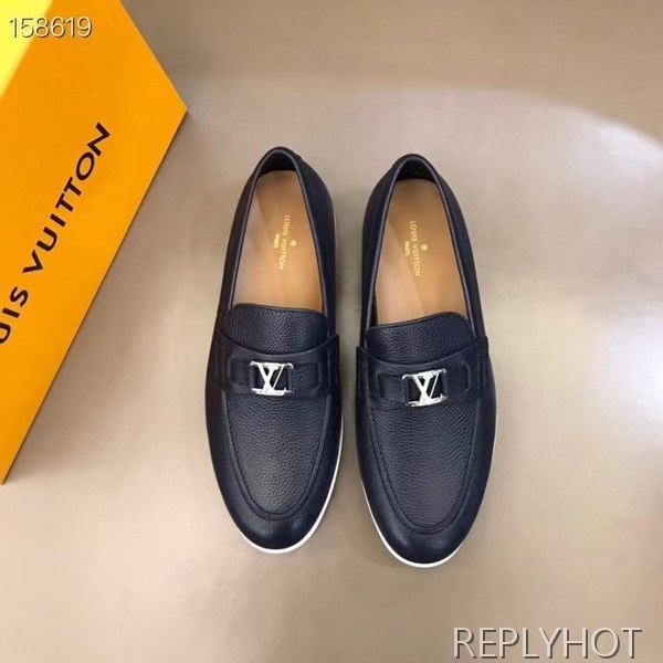 루이비통 2021 LV버클 화이트솔 페니 로퍼