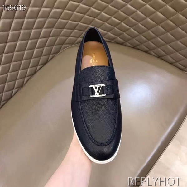 루이비통 2021 LV버클 화이트솔 페니 로퍼