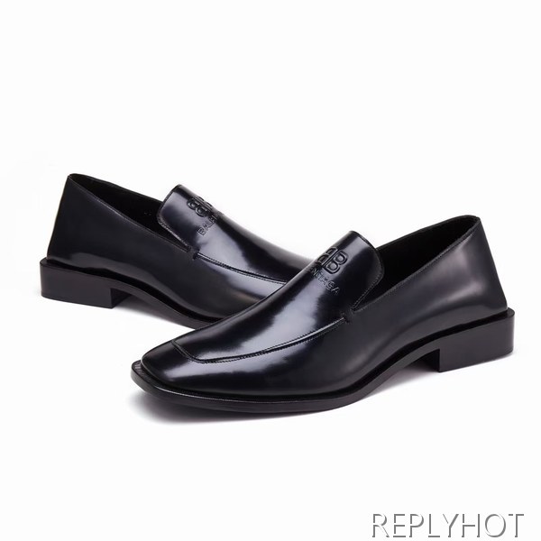 발렌시아가 2021 Mocassino Coin Rim nero 로퍼