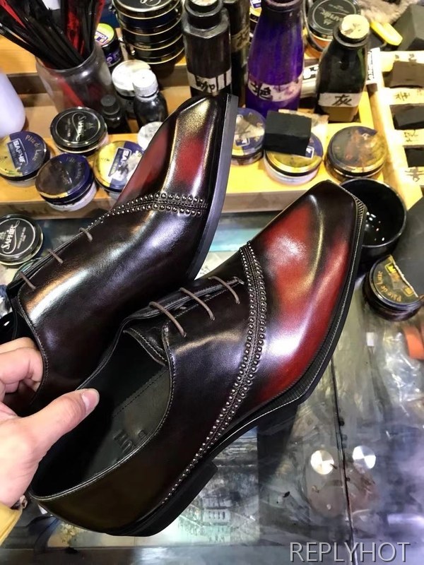 벨루티 2021 alessandro edge 스터드 로퍼