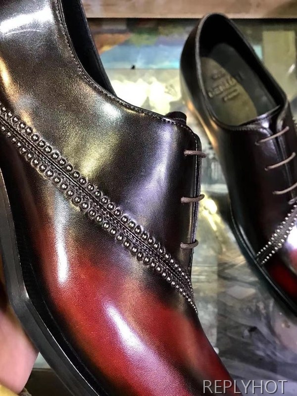 벨루티 2021 alessandro edge 스터드 로퍼