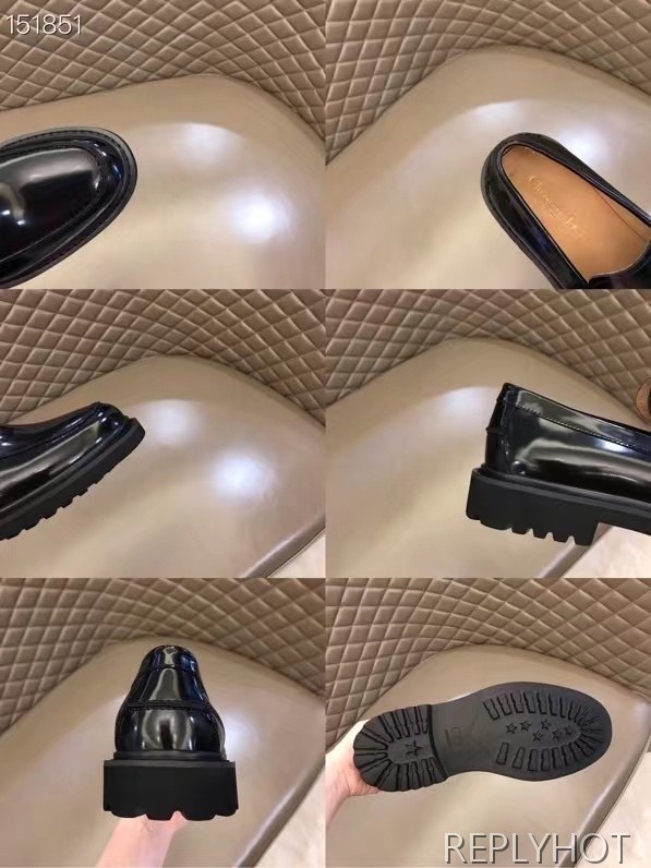 디올 2021 로고 스틸 와펜 페니 로퍼