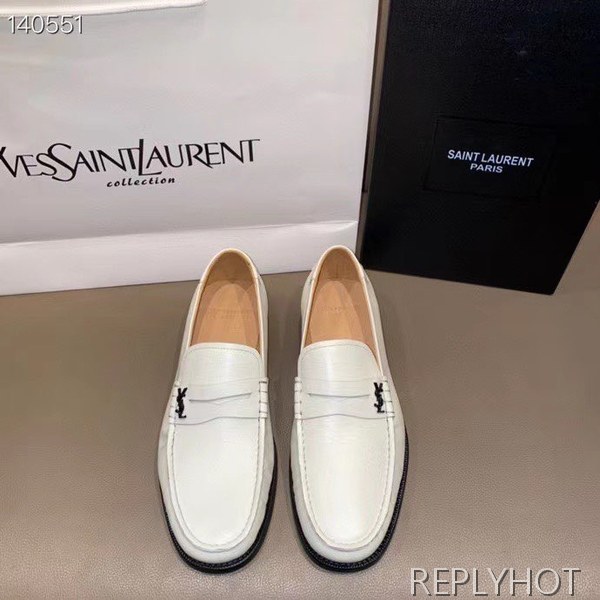 생로랑 2020 모노그램 페니 로퍼