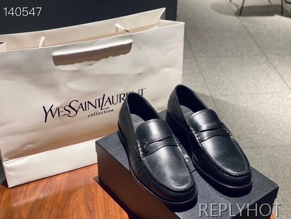 생로랑 2020 모노그램 페니 로퍼