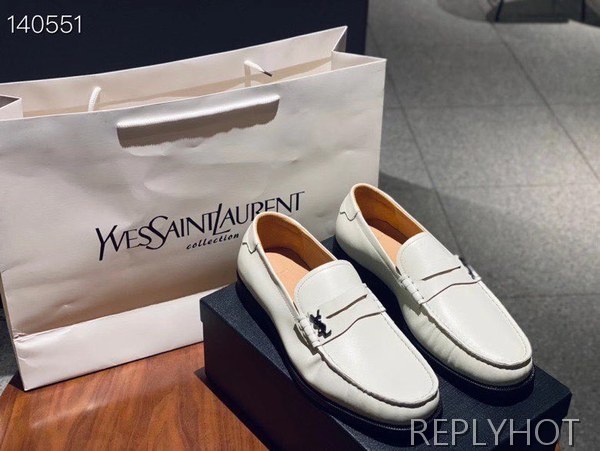 생로랑 2020 모노그램 페니 로퍼