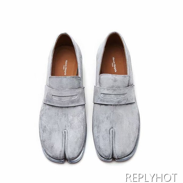 마르지엘라 2020 타비 페니 로퍼 그레이 컬러