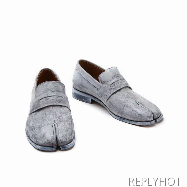 마르지엘라 2020 타비 페니 로퍼 그레이 컬러