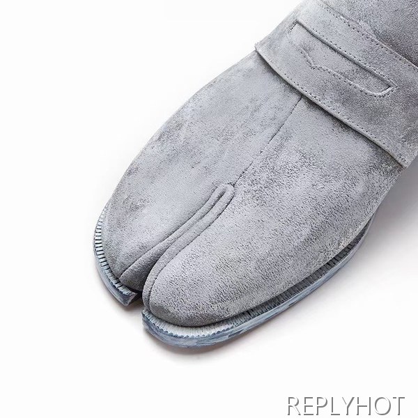 마르지엘라 2020 타비 페니 로퍼 그레이 컬러