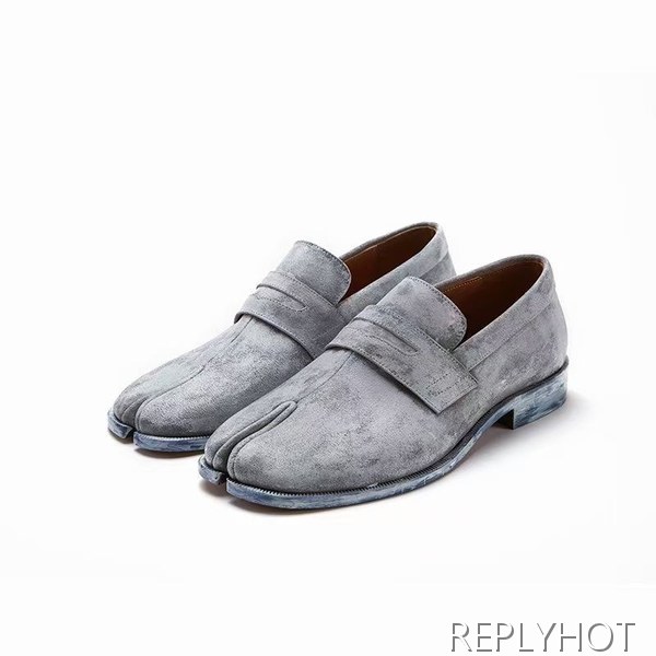 마르지엘라 2020 타비 페니 로퍼 그레이 컬러