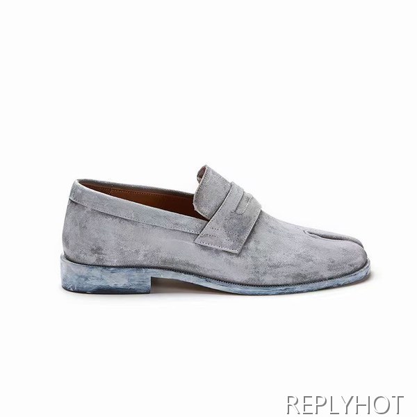 마르지엘라 2020 타비 페니 로퍼 그레이 컬러