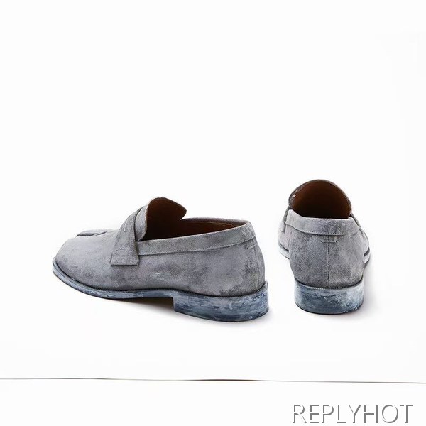 마르지엘라 2020 타비 페니 로퍼 그레이 컬러