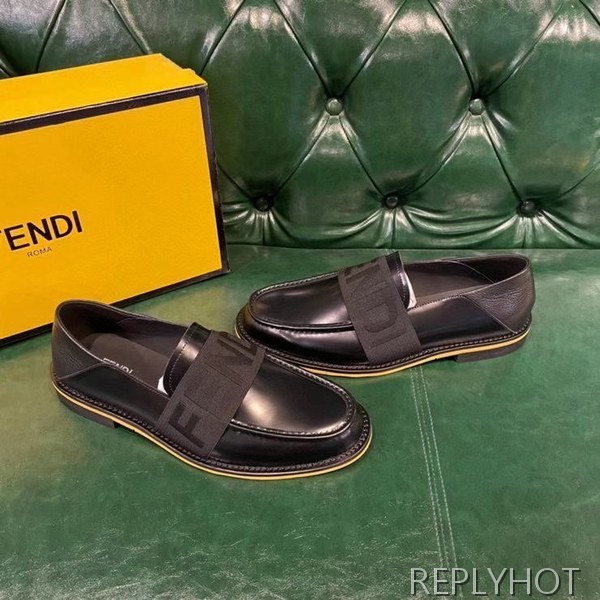 펜디 2020 로고 밴딩 페니 로퍼