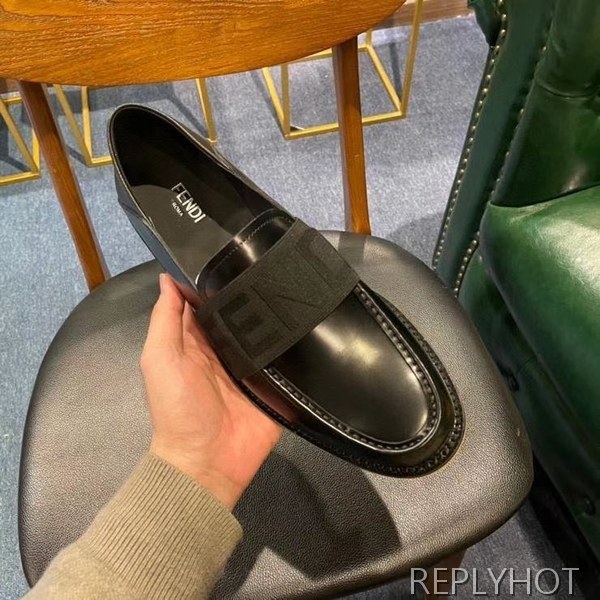 펜디 2020 로고 밴딩 페니 로퍼