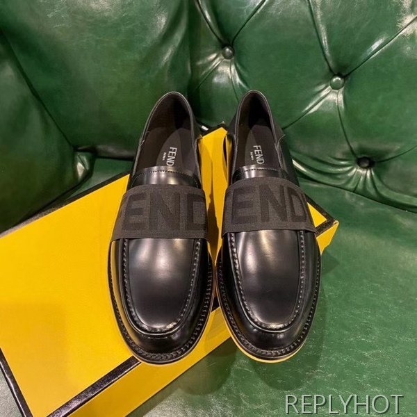 펜디 2020 로고 밴딩 페니 로퍼