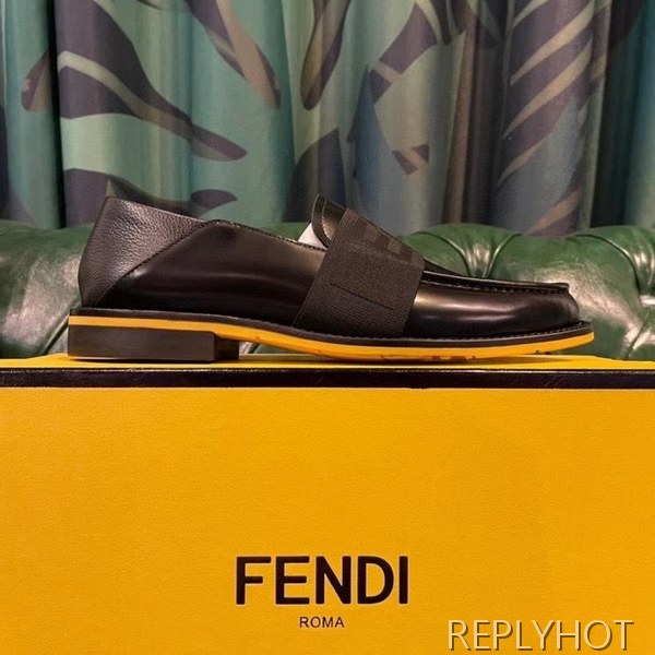 펜디 2020 로고 밴딩 페니 로퍼