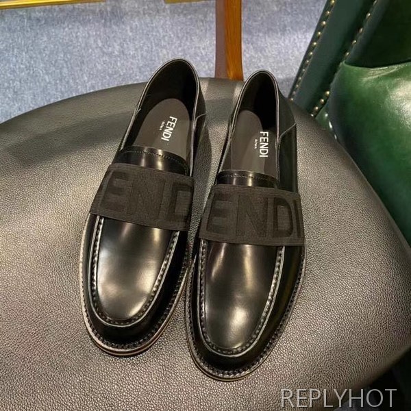 펜디 2020 로고 밴딩 페니 로퍼