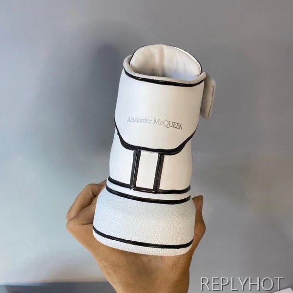 알렉산더맥퀸 2020 스케치 오버솔 하이탑 슈즈