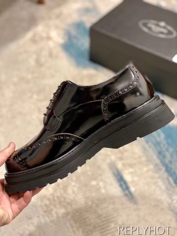 프라다 2020 윙팁 래이어솔 로퍼