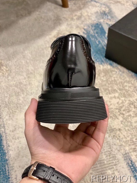 프라다 2020 윙팁 래이어솔 로퍼