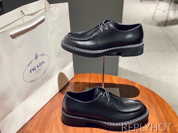 프라다 2020 엠보솔 테라코타 로퍼