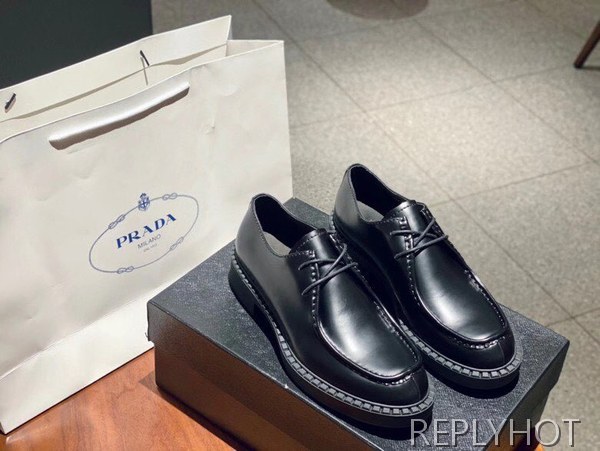 프라다 2020 엠보솔 테라코타 로퍼