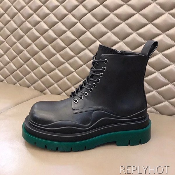 보테가베네타 2020 오버솔 지퍼 더비 부츠