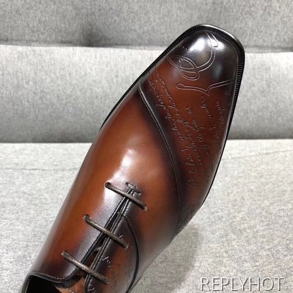 벨루티 2020 패치워크 스크리토 옥스포드