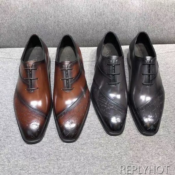 벨루티 2020 패치워크 스크리토 옥스포드