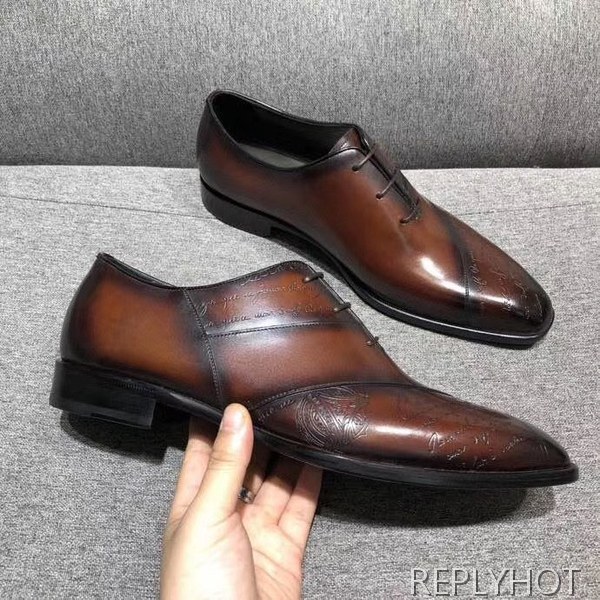 벨루티 2020 패치워크 스크리토 옥스포드