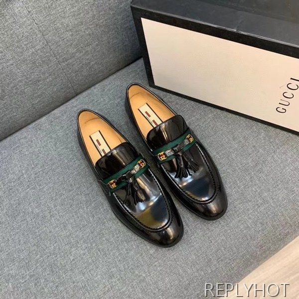 구찌 2020 GG스트라이프 테슬 로퍼