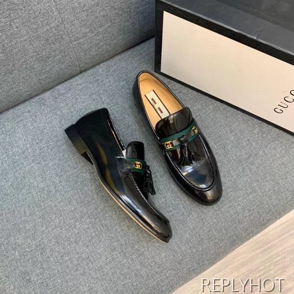 구찌 2020 GG스트라이프 테슬 로퍼