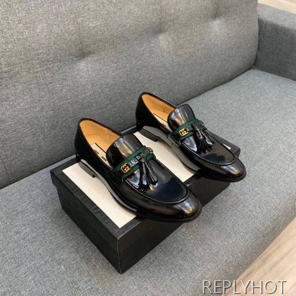 구찌 2020 GG스트라이프 테슬 로퍼