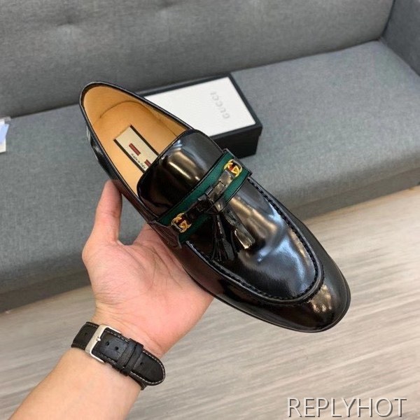 구찌 2020 GG스트라이프 테슬 로퍼