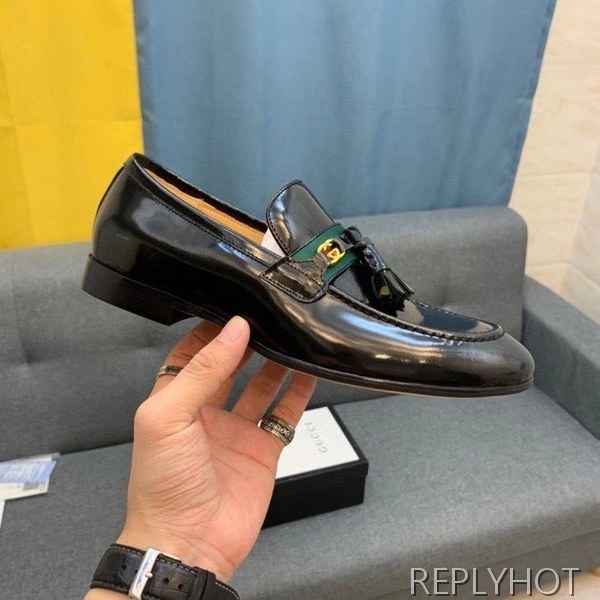 구찌 2020 GG스트라이프 테슬 로퍼