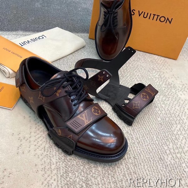 루이비통 2020 모노그램 레이스업 로퍼