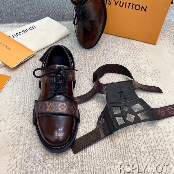 루이비통 2020 모노그램 레이스업 로퍼