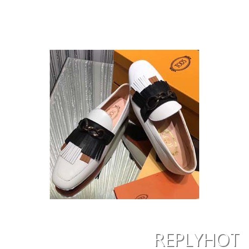 토즈 여성구두 17AW 화이트