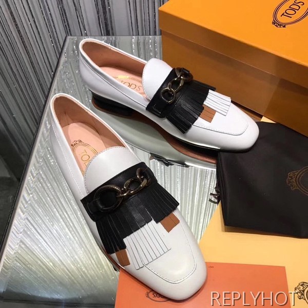 토즈 여성구두 17AW 화이트