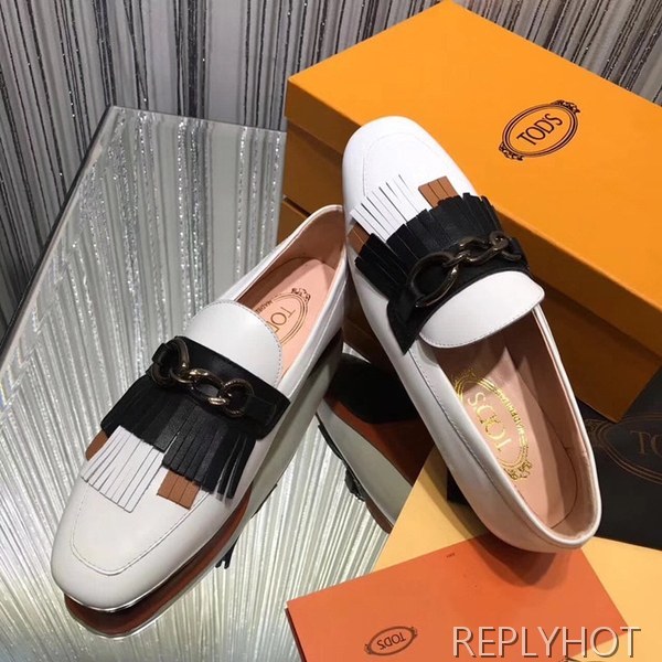 토즈 여성구두 17AW 화이트