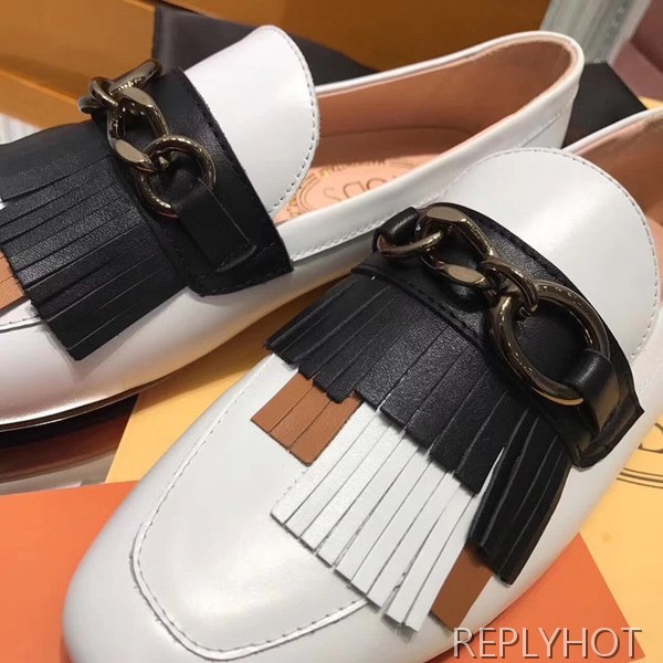 토즈 여성구두 17AW 화이트