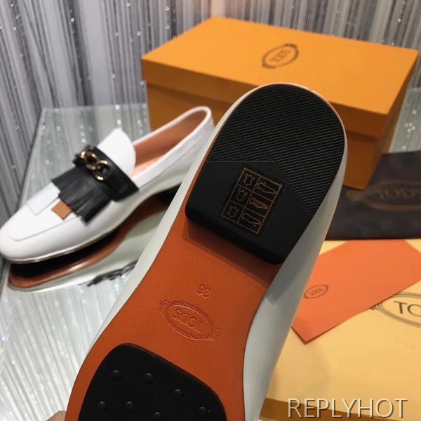 토즈 여성구두 17AW 화이트