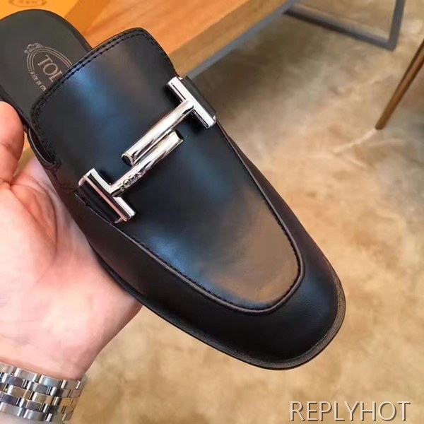 토즈 로퍼 블랙