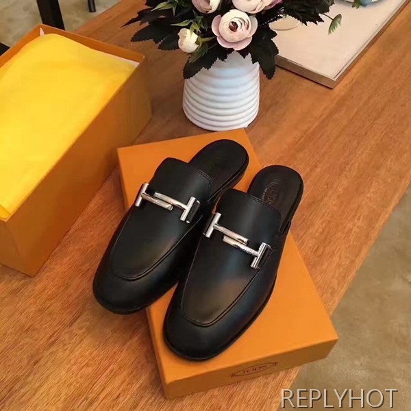 토즈 로퍼 블랙