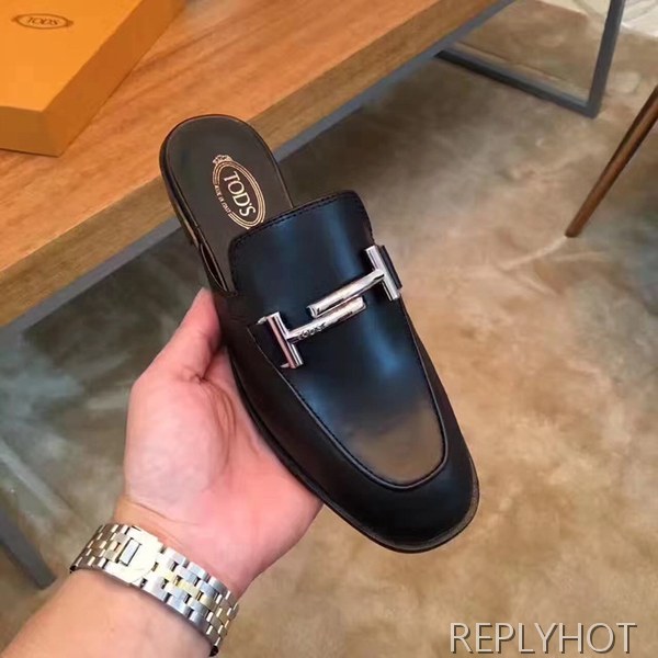 토즈 로퍼 블랙