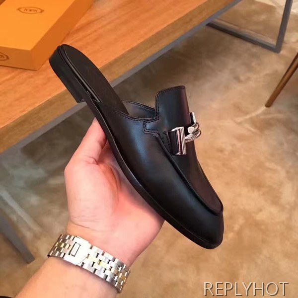 토즈 로퍼 블랙